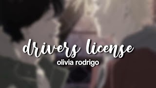 drivers license - olivia rodrigo // edit audio