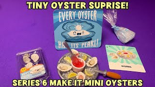 Shucking Tiny Oysters 🦪
