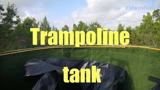 trampoline rain tank. part12 @TheRainHarvester