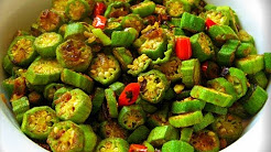 Vegetarian Curry Okra Recipe.