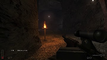 Return To Castle Wolfenstein Level 24: The Dig (I am death incarnate difficulty)