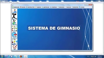 SISTEMA DE GIMNASIO  JAVA NETBEANS CON MySql