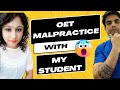 My student got oet malpractice email  oet malpractice  oet norcet aiims gnm nmc uknurse