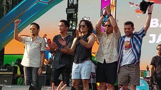 ADA BAND live at parkir timur Senayan Jakarta 8 oktober 2023