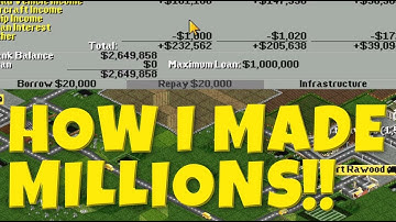 How I Made Millions, in Transport Tycoon Deluxe OpenTTD