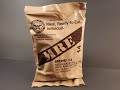 2023 US MRE Mexican Style Rice and Bean Bowl Review Meal Ready to Eat Vegetarian Ration Tasting Test