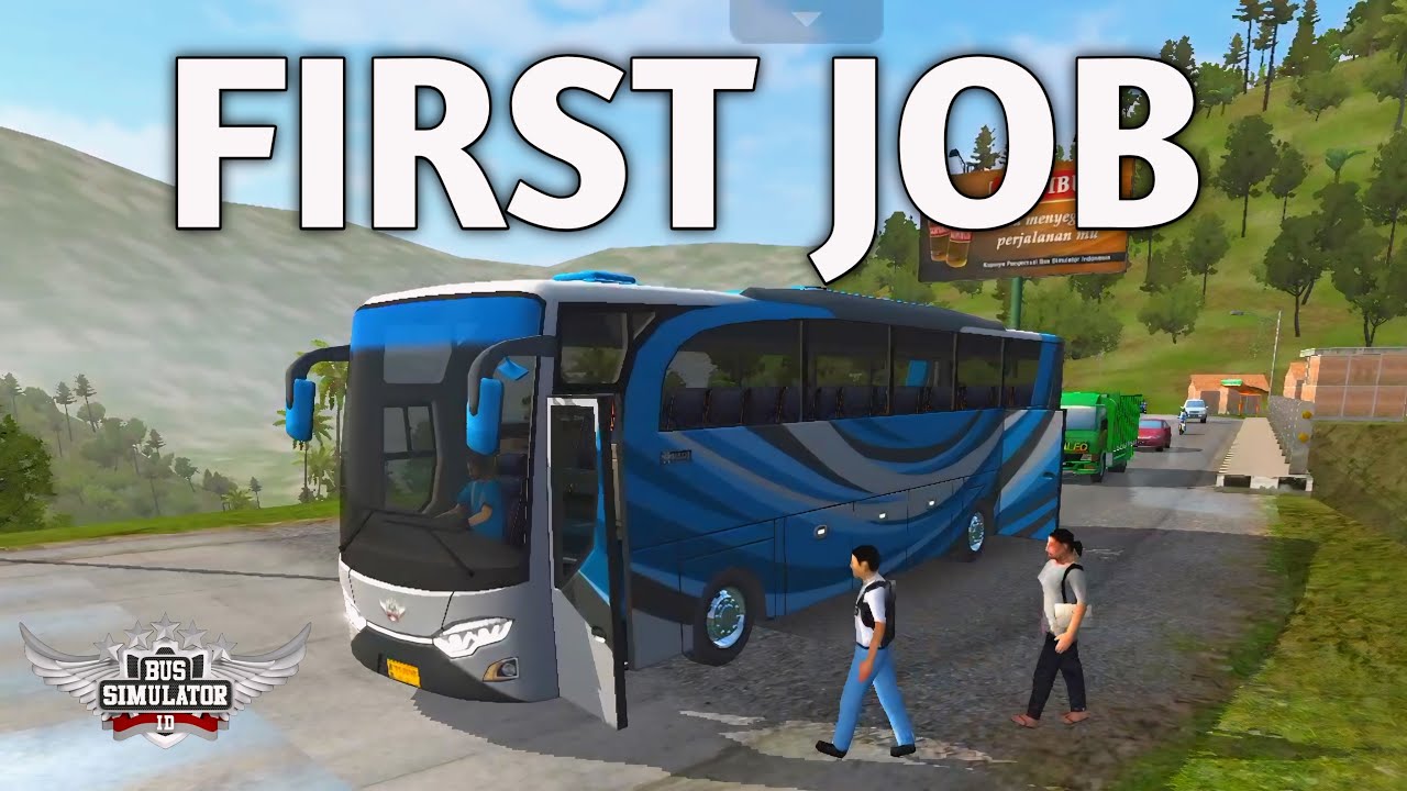 🏕POV : It's 2018 and you're playing BUSSID for the First Time | Bus Simulator Indonesia