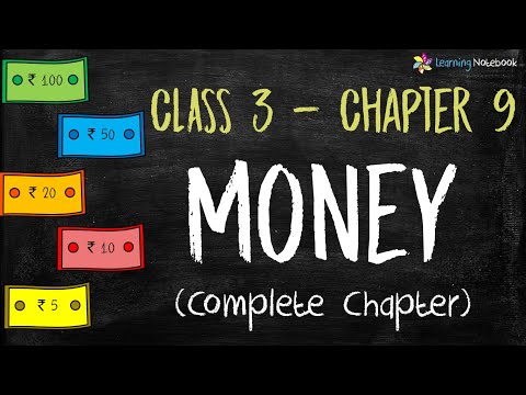 Class 3 Maths Money (Complete Chapter) with free worksheet