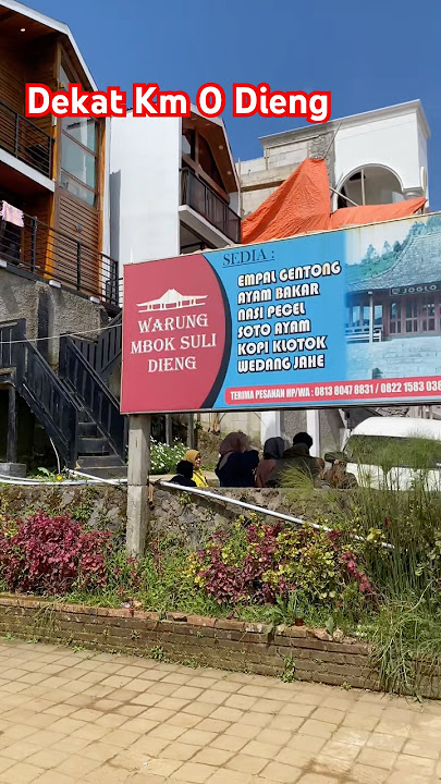 Warung Mbok Suli, Recommended Delicious Culinary near Point 0 Dieng