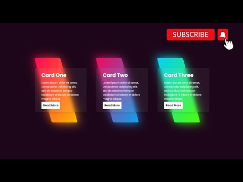 Animation Cards Using Html and Css