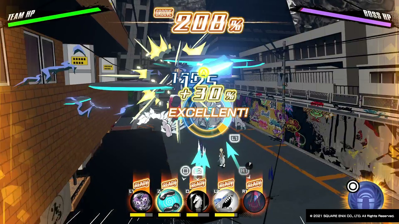 Yes, it‘s possible to pull off full combos on Minamimoto- NEO : The World Ends with You