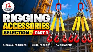 Rigging Accessories Selection | 3-Leg & 4-Leg Bridles, Choker Hitches - Part 3