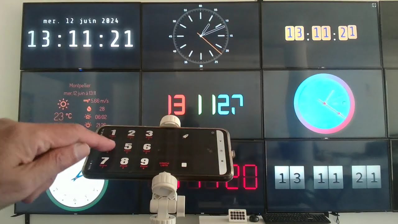 Piloter son mur d'images depuis un smartphone Android ou iOS