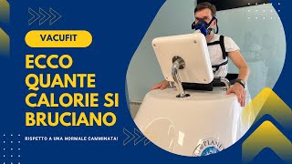 La VacuFit funziona!!! 🔥 Ecco quante calorie in più si bruciano camminando sottovuoto!