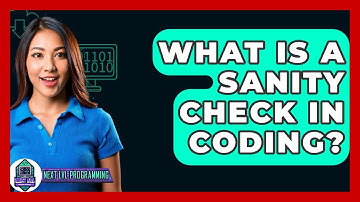 What Is A Sanity Check In Coding? - Next LVL Programming