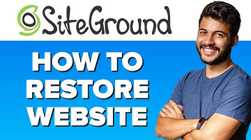 How To Restore Your Wordpress Backups Using Siteground in 2022