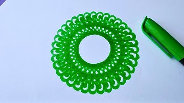 Spirograph with Markers. @spirographsati