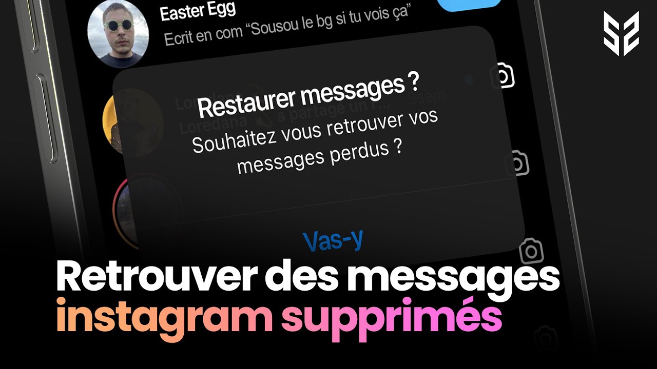 Comment récupérer des messages perdus sur Instagram - YouTube