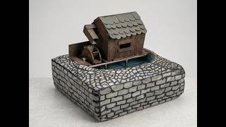 How to Make a Working Watermill Model (DIY)