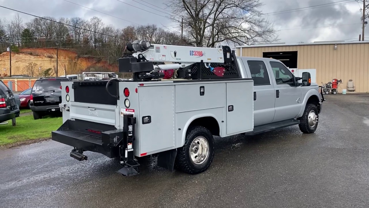2015 FORD F350 4x4 6.7 MECHANICS TRUCK CRANE COMPRESSOR FOR SALE