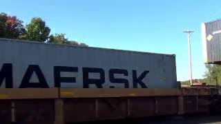 Extra Long 4 Engine CSX Train
