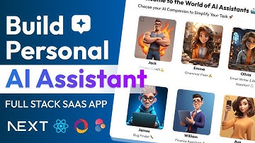 🚀 Build AI Personal Assistant Using Nextjs, React, Convex and Eden AI | Full Stack SAAS App