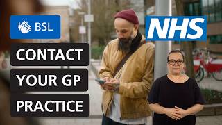 Tap it, type it and we’ll take care of it Ι NHS (BSL)