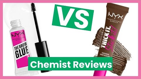 My Subscribers were RIGHT about the NYX Thick It Stick It Brow Mascara! Chemist Reviews Makeup