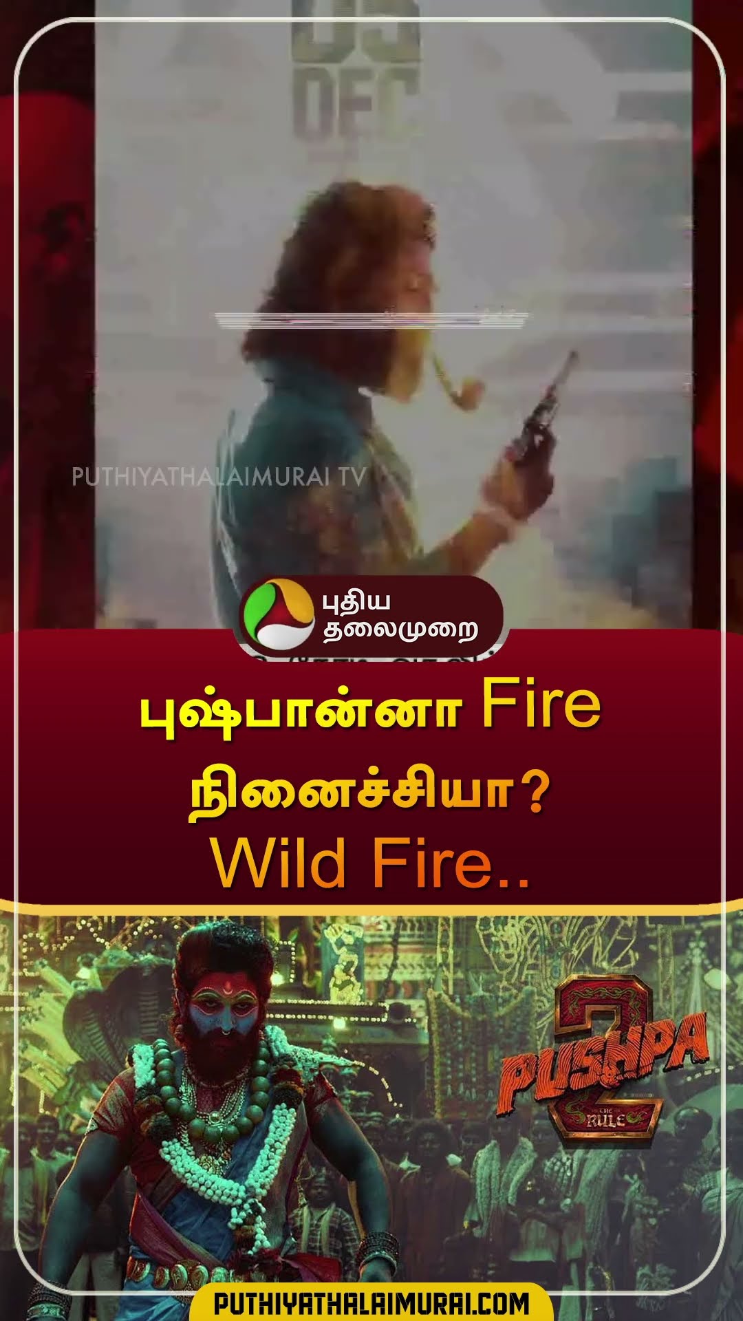 புஷ்பான்னா Fire நினைச்சியா? Wild Fire.. | #pushpa2 | #boxoffice | #shorts