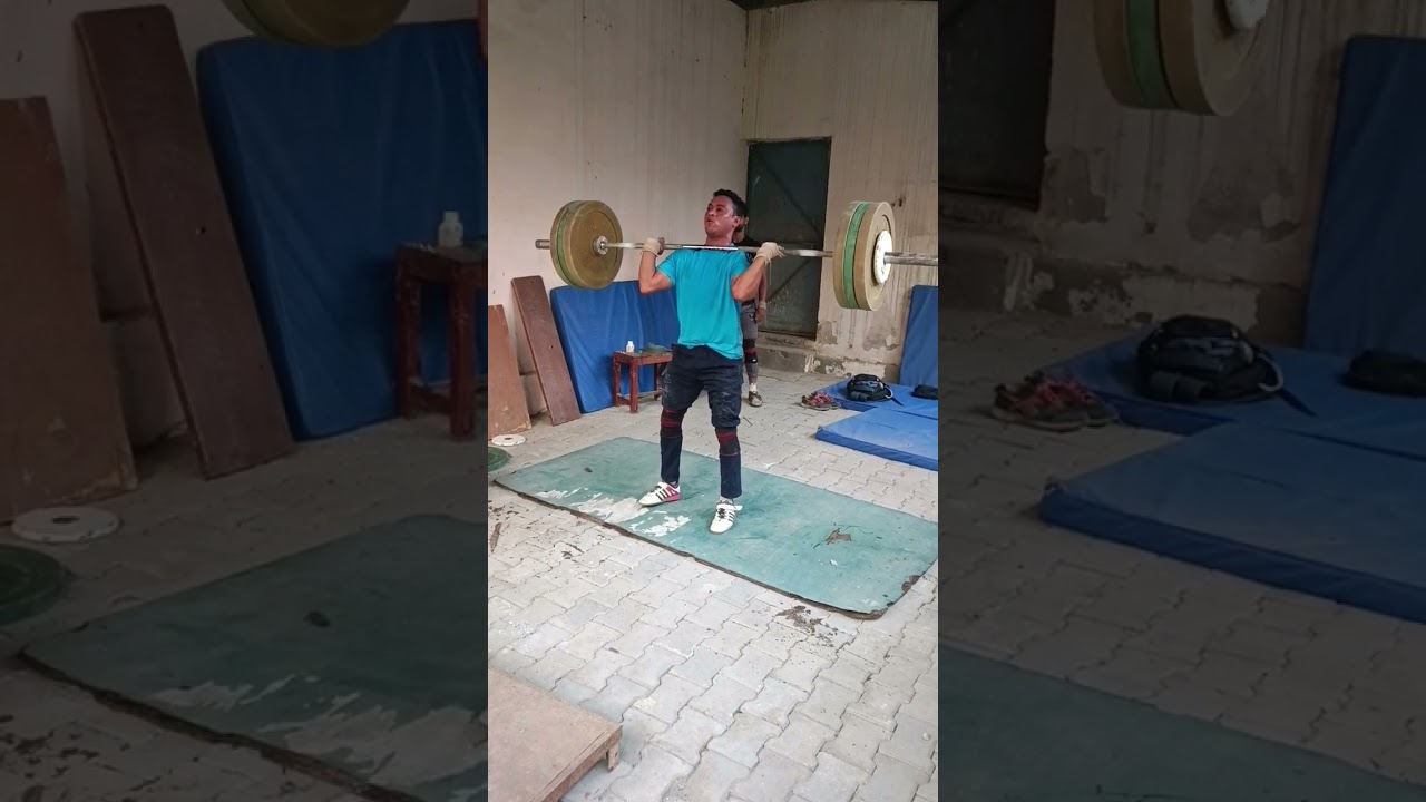 110 kg clean weightlifting Karnal haryana