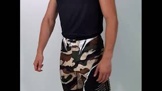 Pantalones Mma Camo Hero - Verde/MarrónHombre