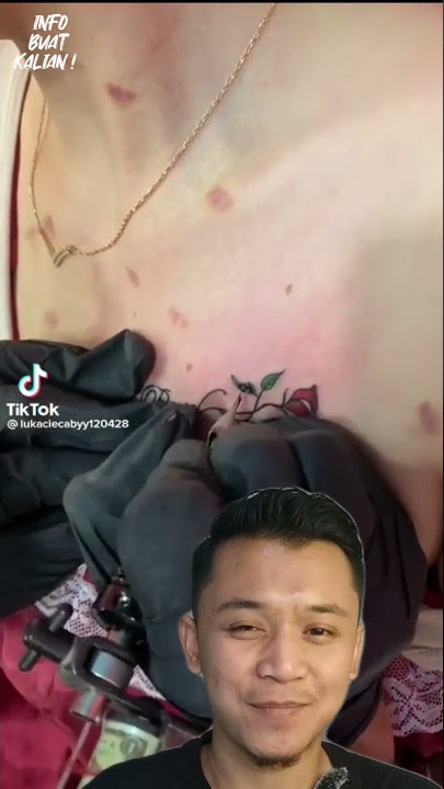 YANG BUAT TATTOO NGGAK KIRA2‼️🤣  LEHER PENUH SAMPAI DADA || INFO BUAT KALIAN