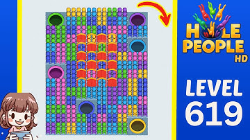 Hole People Level 619 Solution Walkthrough