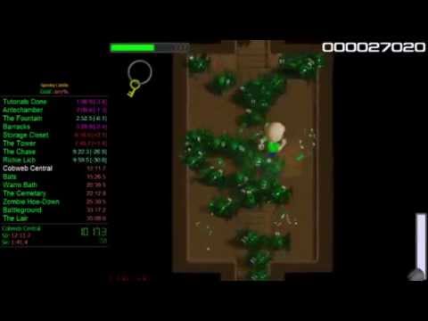 The Adventures of Bouapha: Spooky Castle Speedrun 28:58