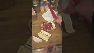 Brie Toast With Homemade Bread And Homegrown Tomatoes