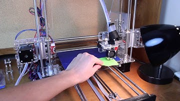 Sunhokey reprap Prusa i3 3D Printer: Calibration, Settings, Your First Print!
