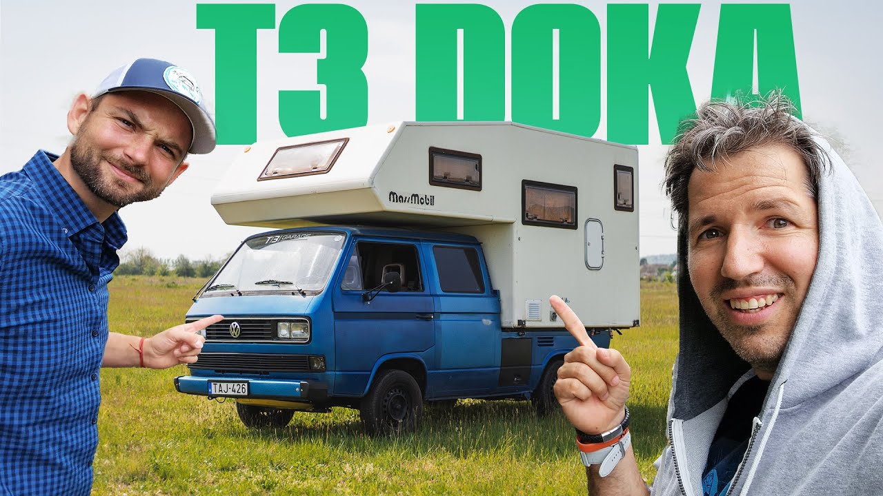 GARZONLAKÁS egy melósautó HÁTÁN // T3 DOKA