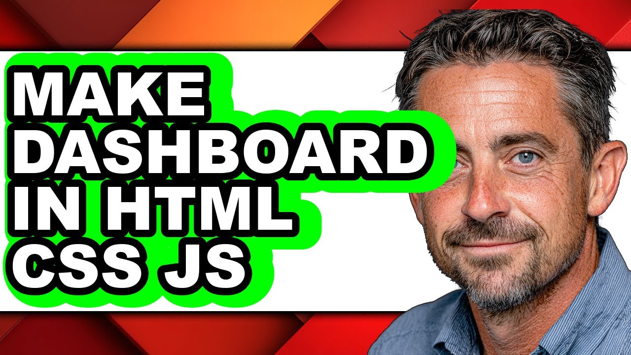 How to Make Dashboard in Html Css Js (only Way) - YouTube