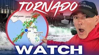 🔴 TORNADO WATCH!! Coastline. STORM CHASING!! Florida. LIVE.