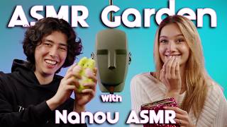 My First Ever ASMR Guest ft. Nanou ASMR 🌿| ASMR Garden screenshot 3
