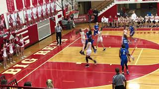 Aleea Crites From Parkersburg High School With The Block Then Races Down The Court For The Layup