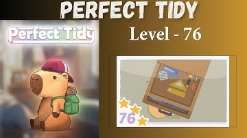 Perfect Tidy Level 76 Solutions
