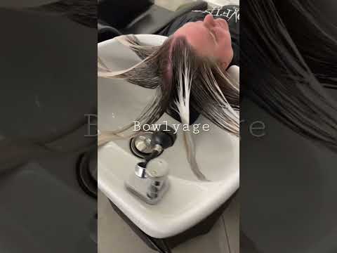 balayage but wet