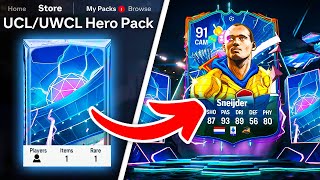 40x UCL HERO PRE-ORDER PACKS! 😱 FC 24 Ultimate Team