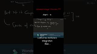 Solve Integration Bee ( Part - 4 ) | Integration Bee | #advancedmath #iitjee #maths