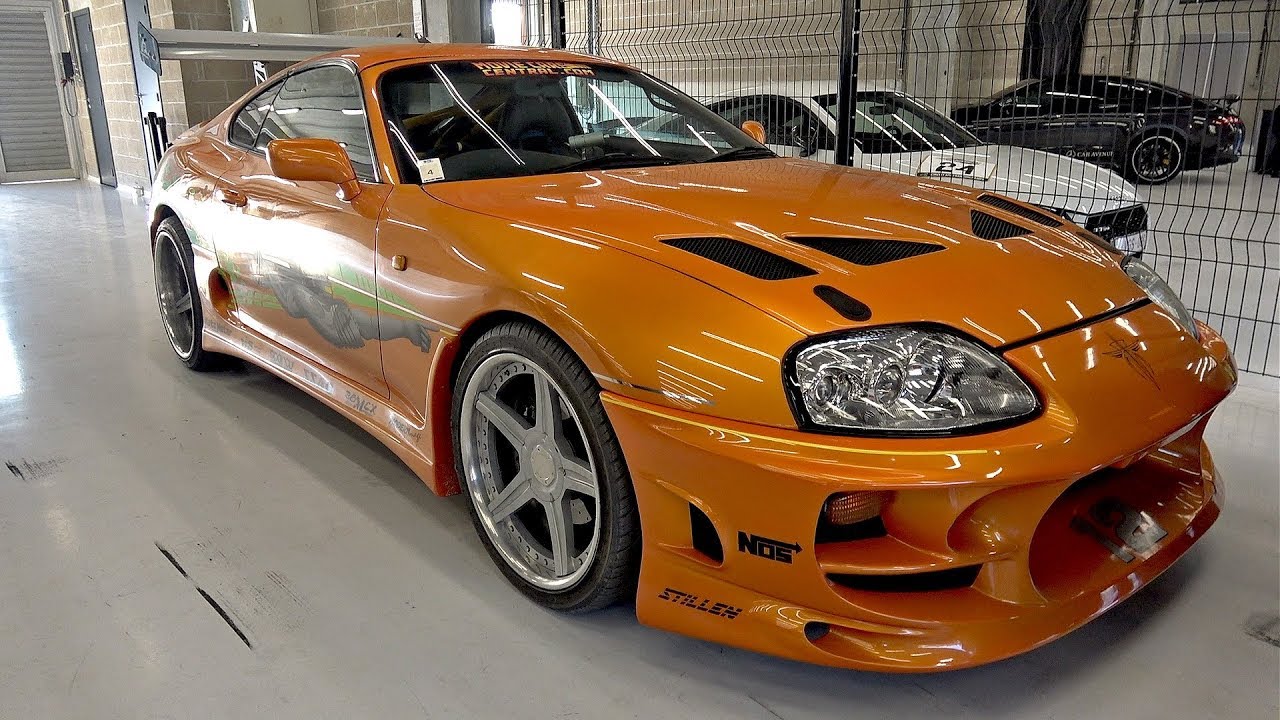 The Fast And The Furious Toyota Supra 2jz Gte Mitsubishi Eclipse