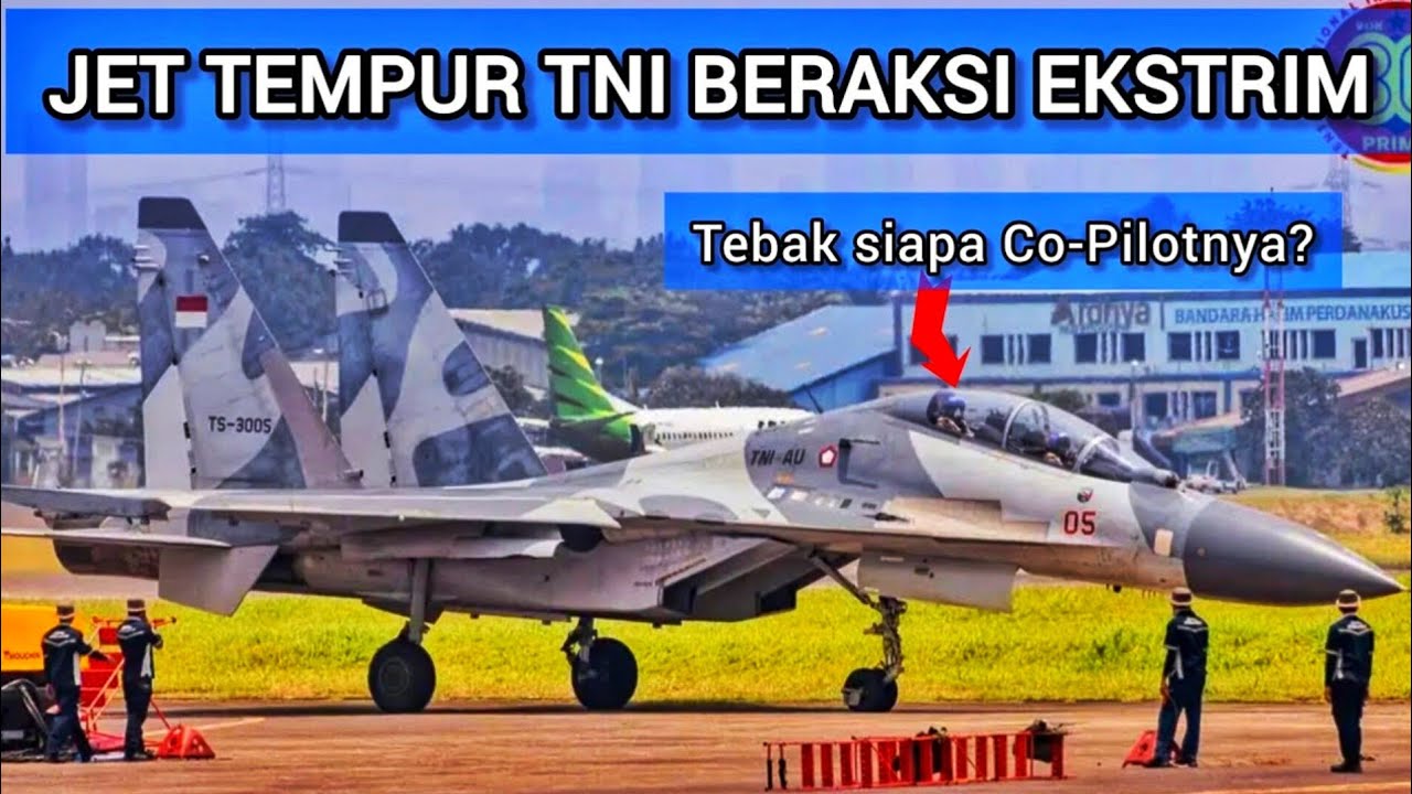 Jet Tempur TNI Beraksi Manuver Ekstrim 🎖️