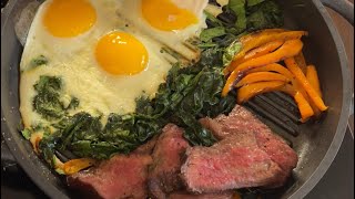 Steak and Eggs - Whatever Pan Review