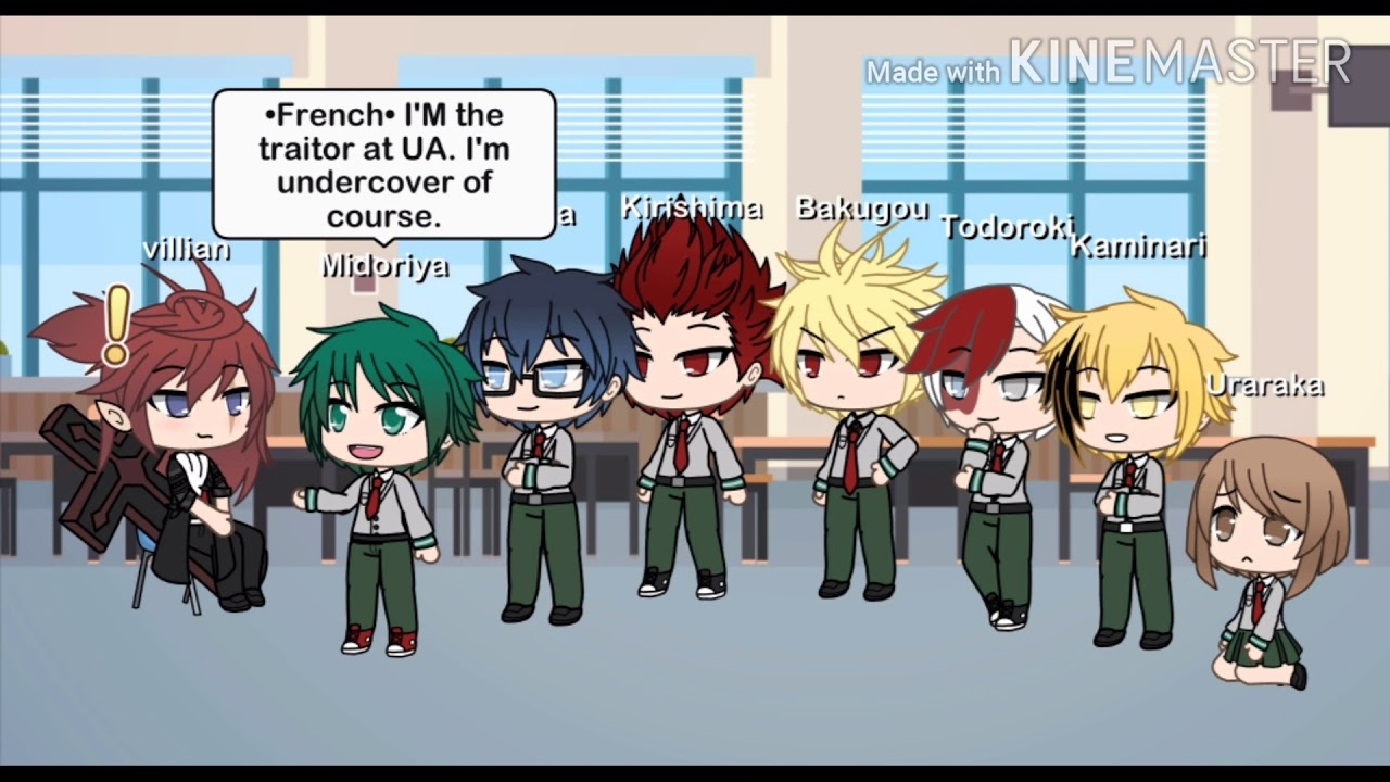 AU Villain Deku • BNHA • Gacha Life - YouTube