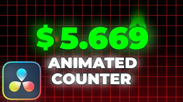 How To Make ANIMATED MONEY COUNTER In Davinci Resolve 19 Tutorial